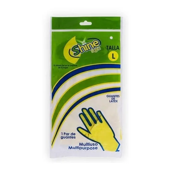 Guantes Latex Shine Light Xl Limpieza Mantenimiento