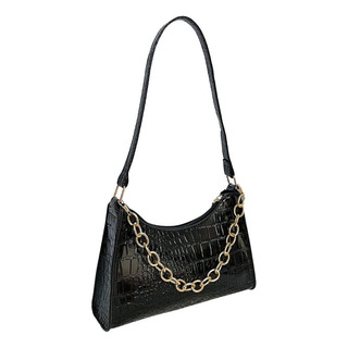 Bolso De Hombro Con Cadena Y Estampado De Animales Moda Bolso De Hombro Con Cadena Y Estampado De Animales Moda