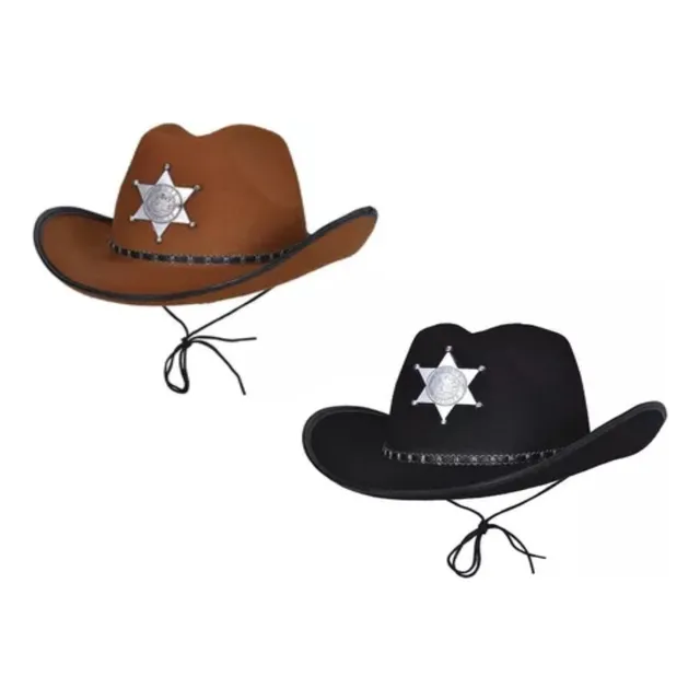Sombrero Sheriff Estrella Vaquero Cowboy Texas Roundup