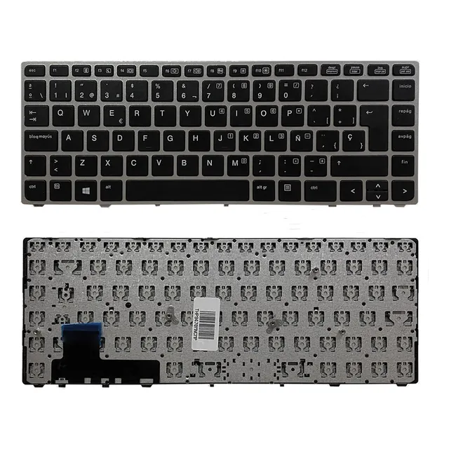 Teclado Hp Elite Book Plata Folio 9470m Ultra Book 9480m