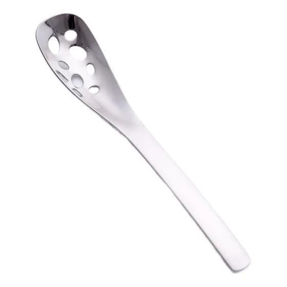 Cuchara Postre Filtro Ranurada Para Hogar Helado Mango Largo