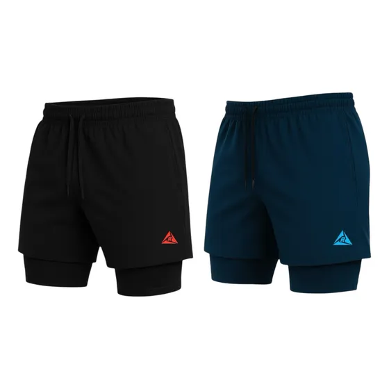 Pack X2 Pantalonetas Con Licra Hombre Original Ripple