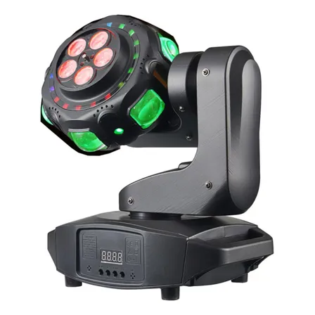 Cabeza Movil Robotico 200w Rgb Dmx Fiesta Disco