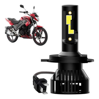 Foco Led H4 Moto Italika Ft250 Ts 11000lm Motocicleta Luces Foco Led H4 Moto Italika Ft250 Ts 11000lm Motocicleta Luces