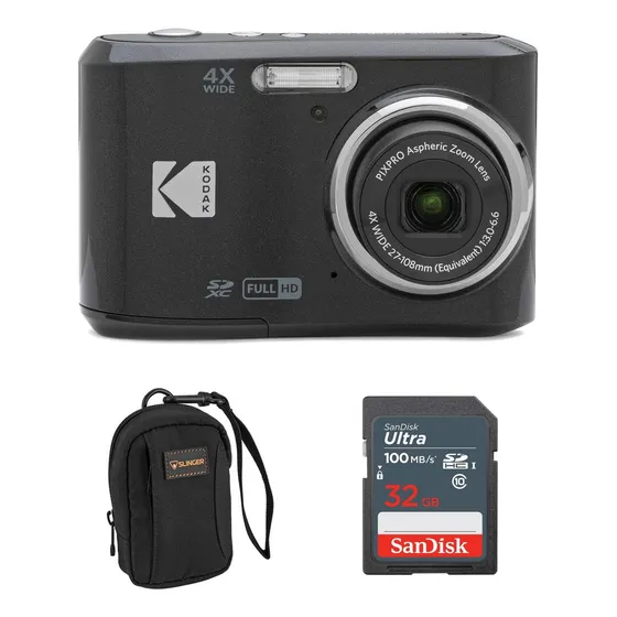Kodak Pixpro Fz45 Friendly Zoom 16mp Camara Digital Full Hd