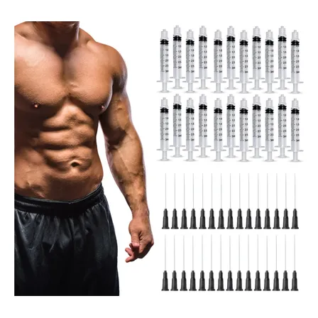 Seringa 3ml + Agulha Preta Para Aplicação Intramuscular 3 Ml