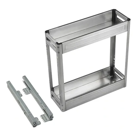 Condimentero En Acero Inoxidable 15 Cm Para Modulo 20 Cm