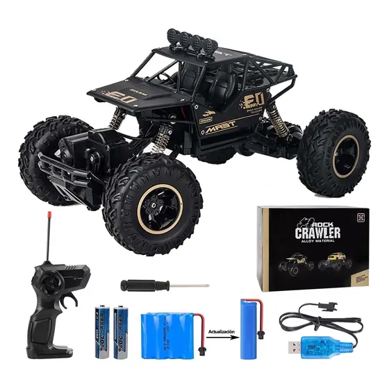 Carro Control Remoto Todo Terreno 4x4 Coche Juguete Carreras
