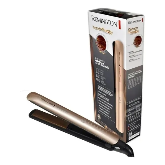 Plancha Remington Keratina Y Aceite De Argán Original