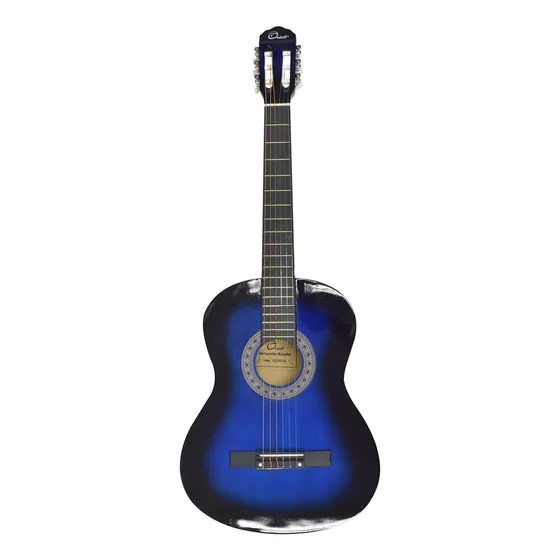 Guitarra Clasica 39  Azul Sunburst  Pack