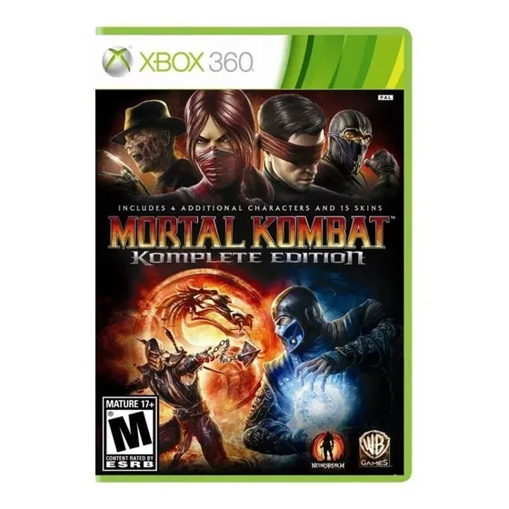 Mortal Kombat Komplete Edition Xbox 360 Físico