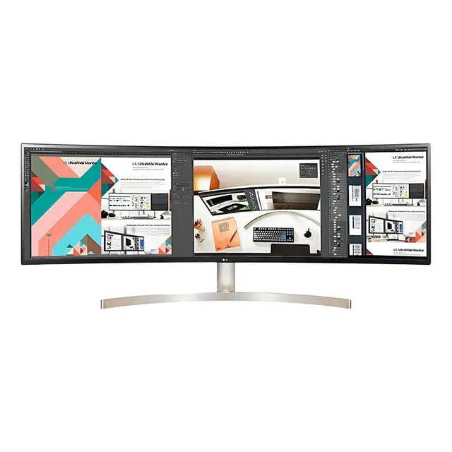 Monitor Gamer LG con pantalla de 49" 60Hz 127V y resolución Quad HD