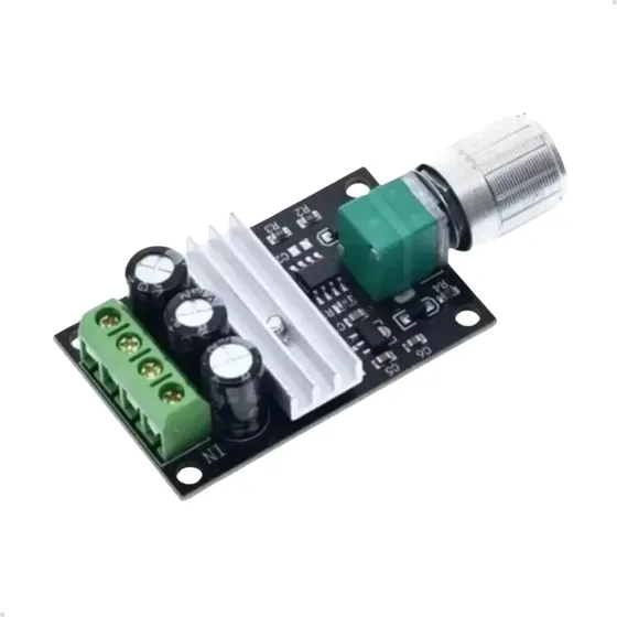 Controlador De Velocidade Motor Dc 6v 12v 24v 28v 3a Pwm 80w