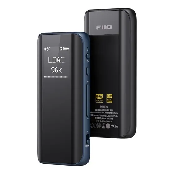 Amplificador Y Dac Bluetooth Hi-res Fiio Btr15 Mqa