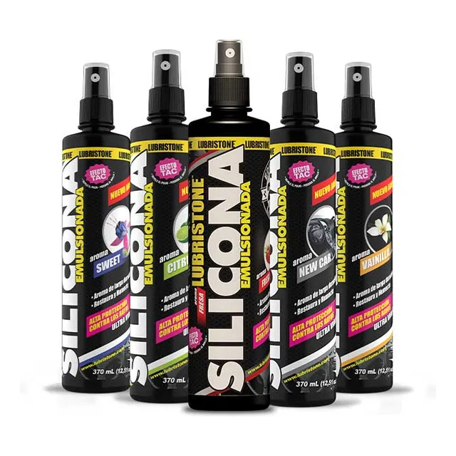 Silicon Abrillantador Protector Lubristone Aroma Carro Nuevo
