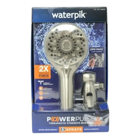 Ducha De Mano Terapéutica Powerpulse Waterpik 