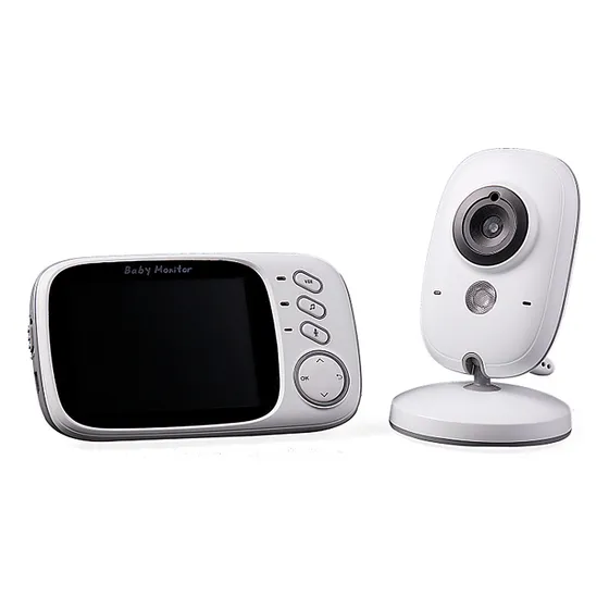 Monitor Para Bebe Inalámbrico Cámara De Seguridad Nocturna