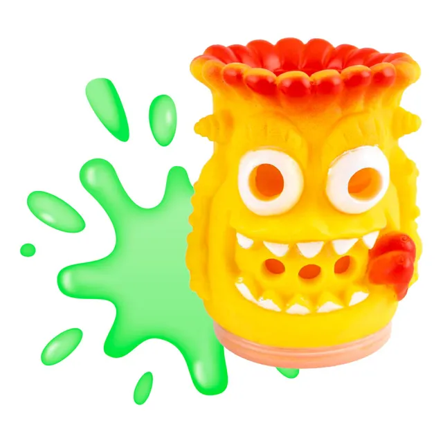 Muñecos Slime Cartoon Monsters Ciclope Color Azul Premium Color Amarillo