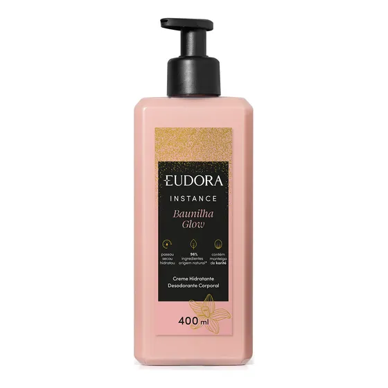 Eudora Instance Crema Hidratante Desodorante Corporal Baunil