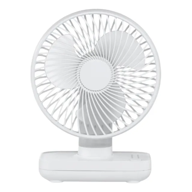 Ventilador De Escritorio Portátil Recargable 4 Velocidades