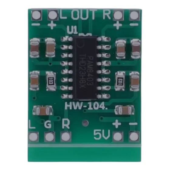 Módulo Amplificador De Audio Pam8403 Stereo