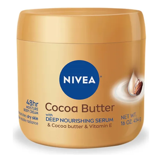 Nivea Crema Corporal De Manteca De Cacao Con Suero Nutritivo