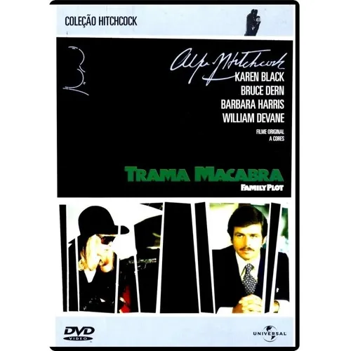 Dvd Trama Macabra - Coleção Hitchcock - Lacrado