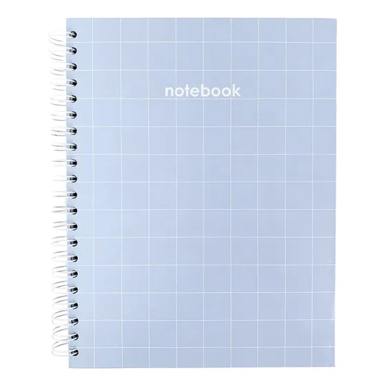 Bg Notebook Cuaderno Profesional Alto Gramaje 120g Blue Gray