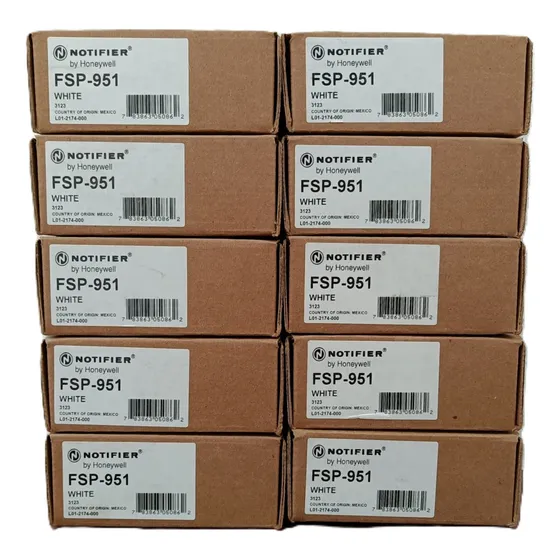 Detector Fotoeléctrico Notifier Fsp-951 Pack De 10pz