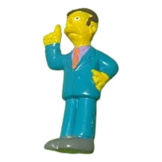 Figura Skinner Los Simpson Chocolate Jack | Colección Retro