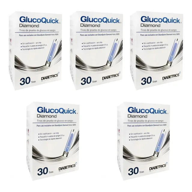 Tirillas Glucoquick Diamond X 150