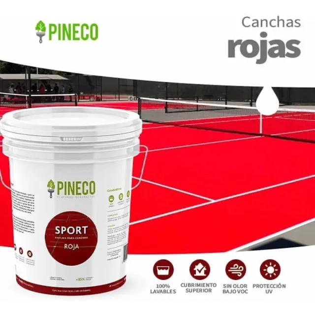 Pintura Para Canchas  Verde. Blanca Gris Roja