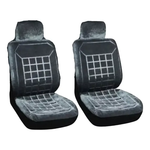 Funda Cubre Asiento 2 Butacas Delanteras Pana Premium Auto 