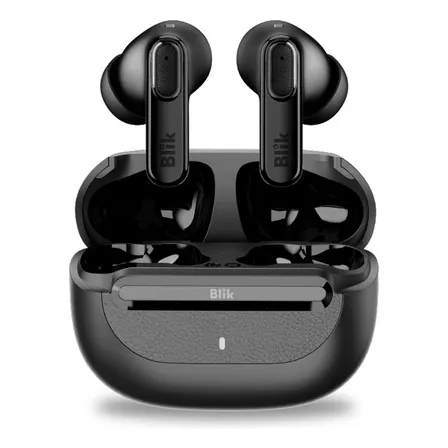 Audifonos Bluetooth Blik Air950 Cancelación De Ruido 40 Hrs Negro