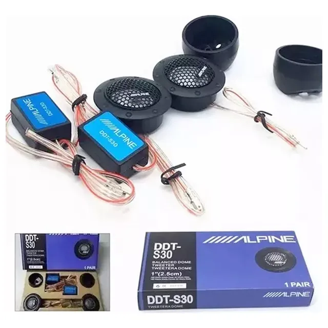 2 Bocinas Tweeters Carbon Audio 1 Con Crossover Para Carros