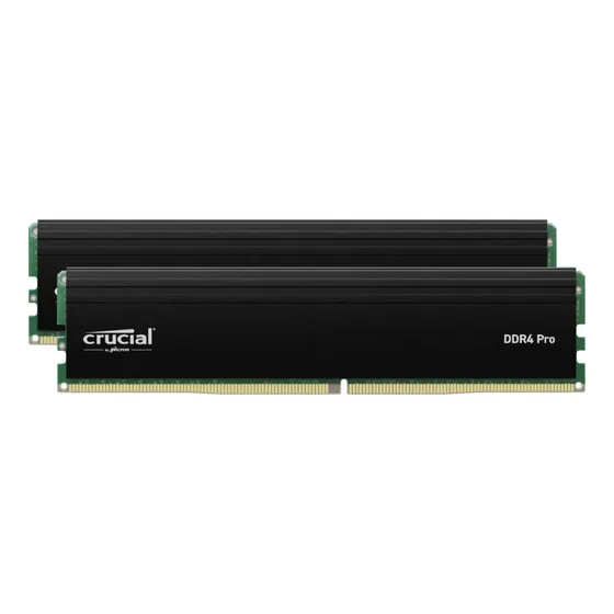 Kit de memórias Crucial Pro Ram de 64 GB (2x32 GB) Ddr4 3200 Cl22