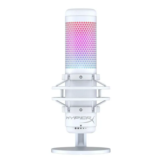 Micrófono Hyperx Quadcast S Rgb White