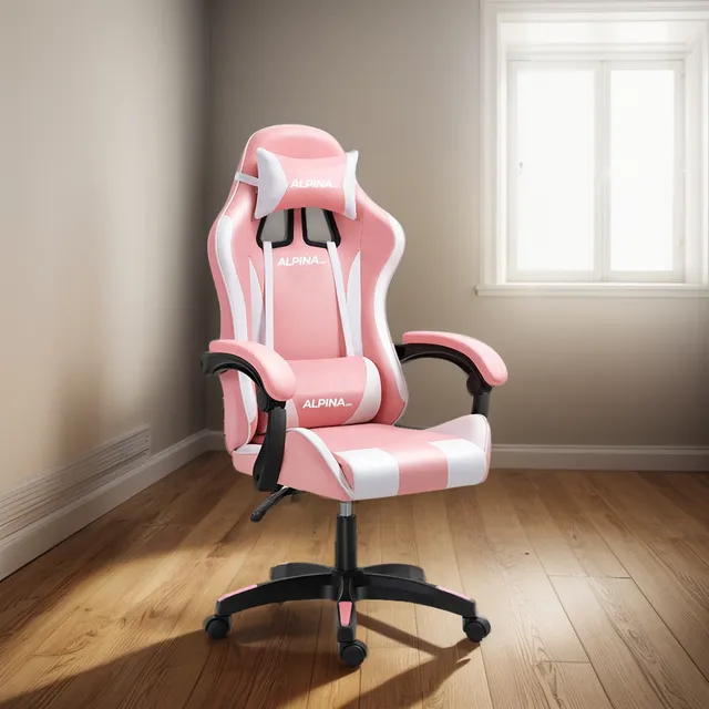 Silla Gamer Alpina Ergonómica Giratoria Reclinable ft-088