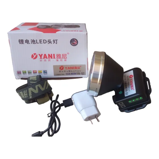 Linterna Recargable Minera Yani G2 500 Metros