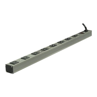 Barra Multicontacto Aluminio 8 Tomas Aterrizadas T Barra Multicontacto Aluminio 8 Tomas Aterrizadas T