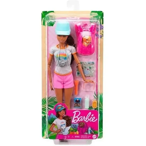 Barbie Morena Deportes Bienestar Articulada Senderismo