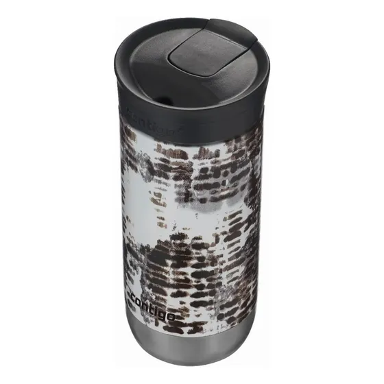 Vaso térmico Contigo Huron Snakeskin color marrón 473mL