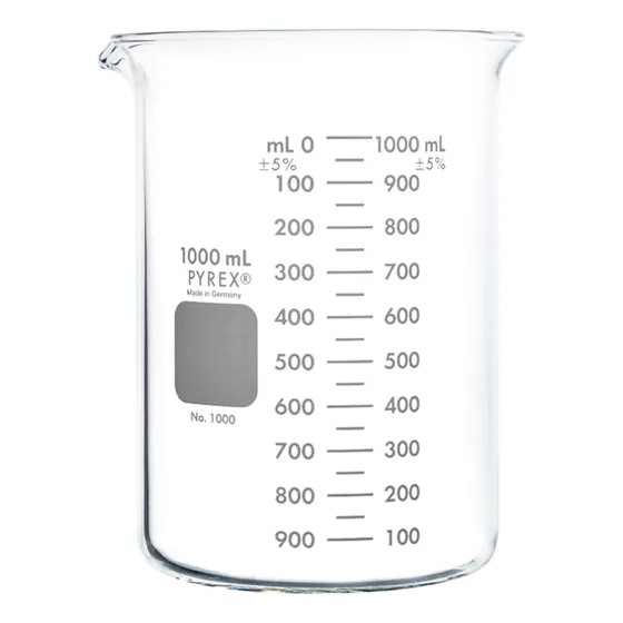 Vaso De Precipitado Pyrex 1l