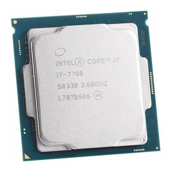Procesador gamer Intel Core i7-7700 BX80677I77700 de 4 núcleos y 4.2GHz de frecuencia con gráfica integrada