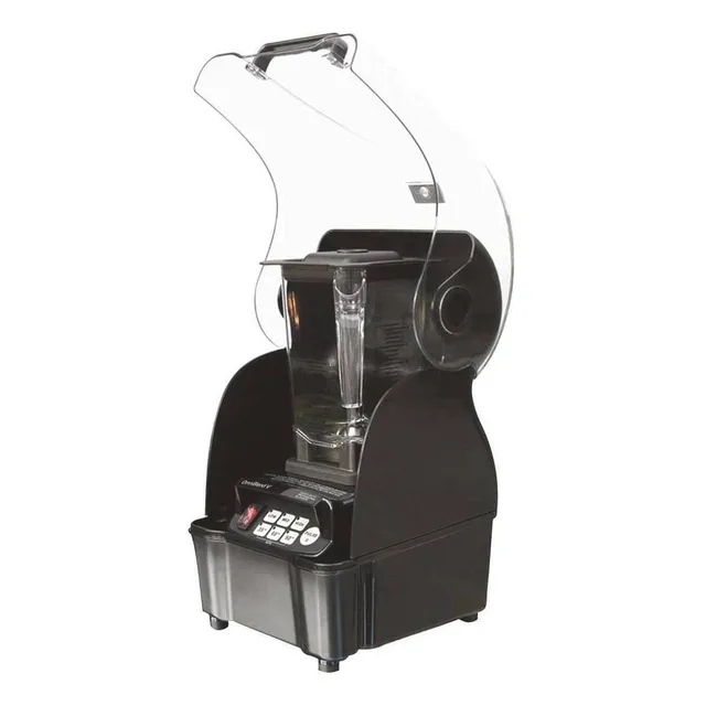 Licuadora industrial portátil JTC OmniBlend V TM-800AQ 1.5 L negra con jarra de tritan 220V