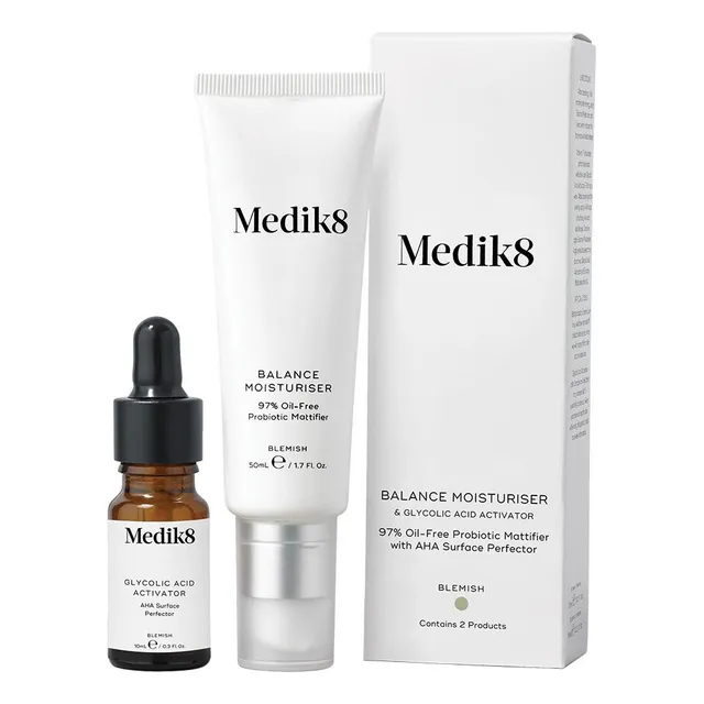 Balance Moisturiser & Glycolic Acid Activator 50ml Medik8