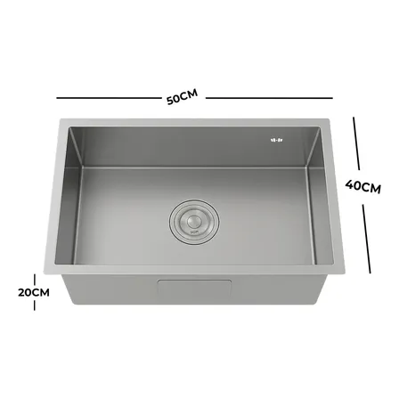 Cuba Cozinha Gourmet Aço Inox 304 Escovado 50x40 Cor Prata Brinovar Prateado