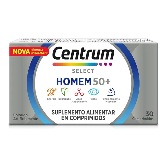 Suplemento en comprimidos Centrum Select Vitaminas de 30 un