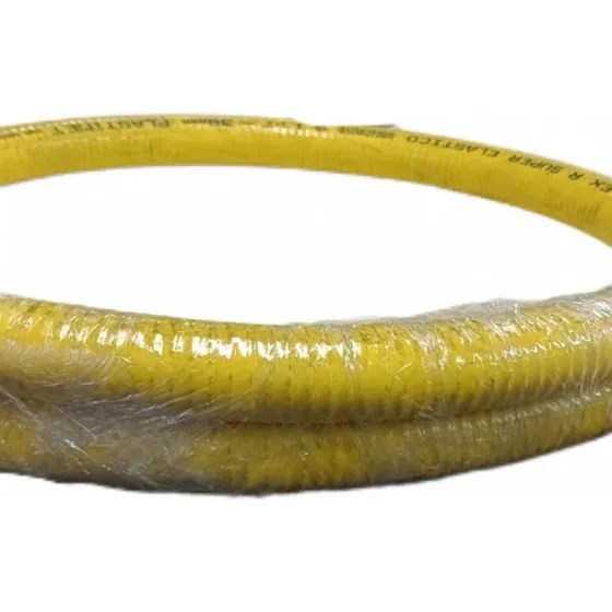 Manguera Tricoflex R Amarillo 63mm 2 1/2 PuLG Plastimet