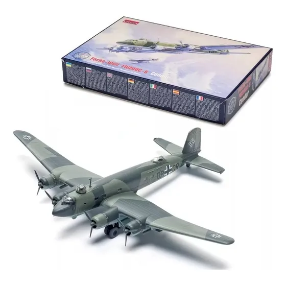 Plastimodelismo Avião Roden Focke Wulf Fw200c Condor  1/144